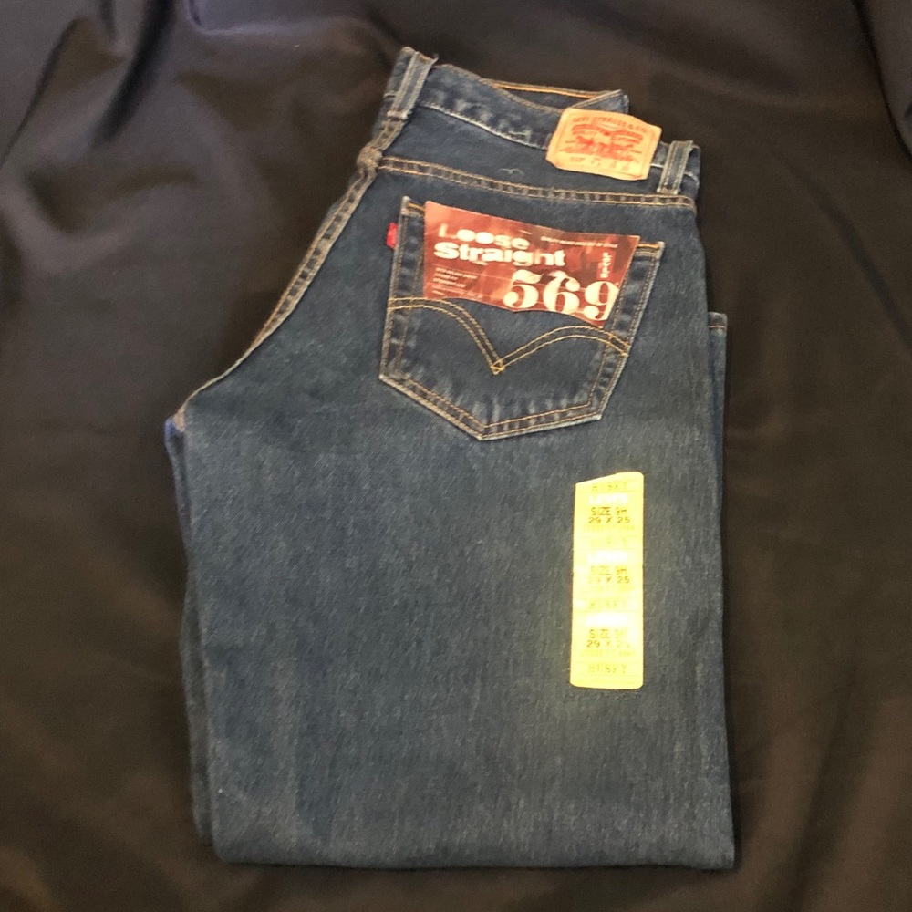 Levi’s 569 Loose Straight Boys 9 Husky Jeans 29x25